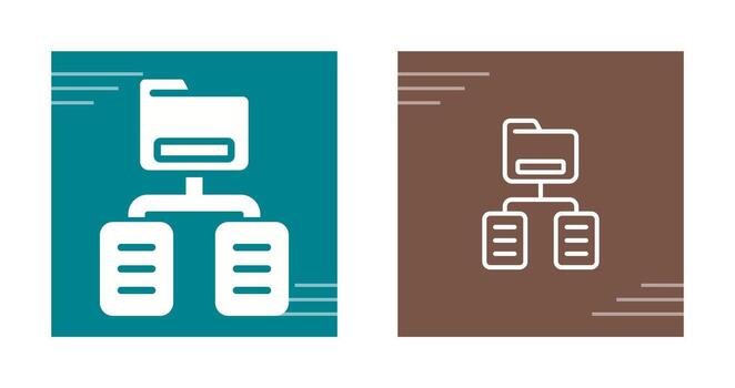 documento clasificación vector icono