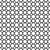 Black seamless abstract pattern. Overlay for background and backdrop. Ornamental design. PNG graphic illustration with transparent background.