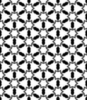 Black seamless abstract pattern. Overlay for background and backdrop. Ornamental design. PNG graphic illustration with transparent background.