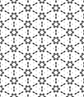 Black seamless abstract pattern. Overlay for background and backdrop. Ornamental design. PNG graphic illustration with transparent background.