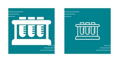 Test Tube Rack Vector Icon