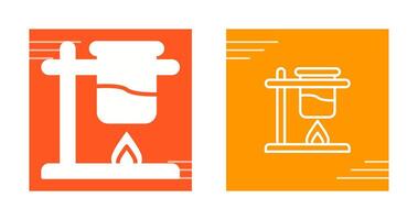 Bunsen Burner Vector Icon