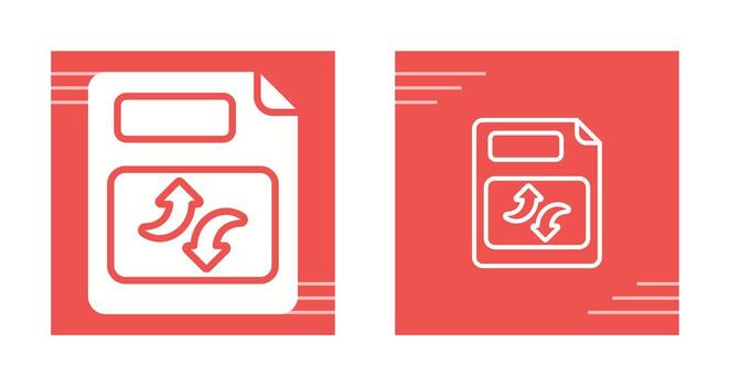 icono de vector de documento