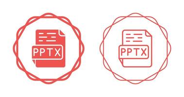 PPTX Vector Icon