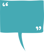 colorato pastello verde colore discorso bolla Palloncino con Quotazione segni, icona etichetta promemoria parola chiave progettista testo scatola striscione, piatto png trasparente elemento design