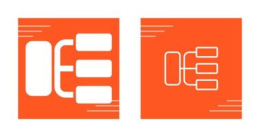 icono de vector de jerarquía