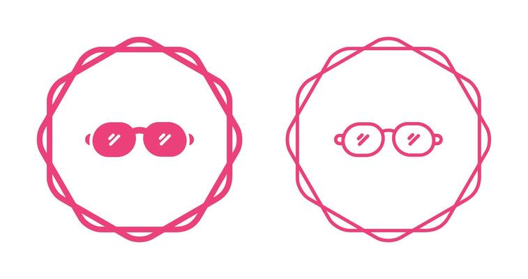 Eyeglasses Vector Icon