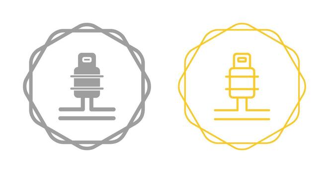 icono de vector de enchufe
