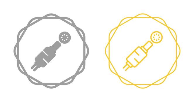 icono de vector de enchufe