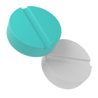 3d rendre capsule pilules drogues médicament soins de santé pharmacie icône logo illustration png