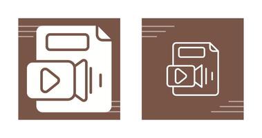 Video File Vector Icon