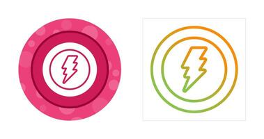 Lightning bolt Vector Icon