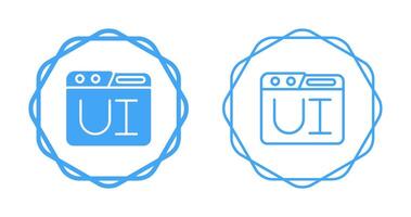 User Interface Vector Icon