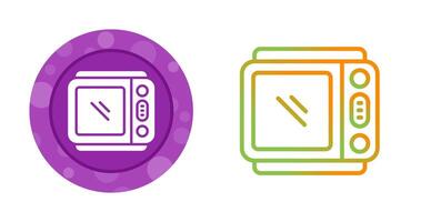Microwave Vector Icon