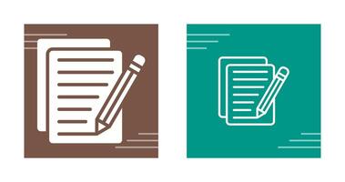 Document Edit Vector Icon