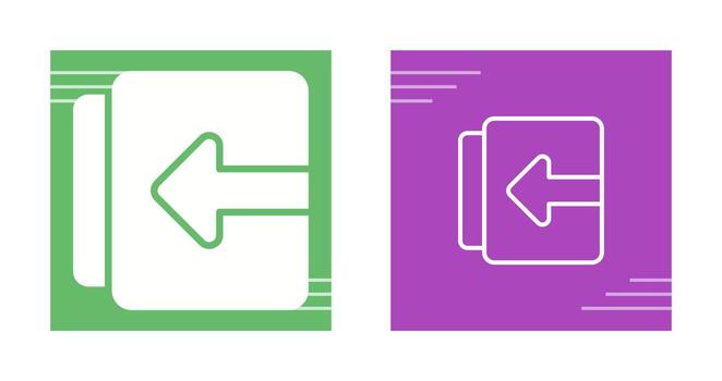 Document Import Vector Icon