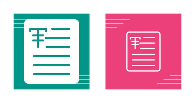 documento tachado vector icono