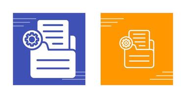 Document Settings Vector Icon