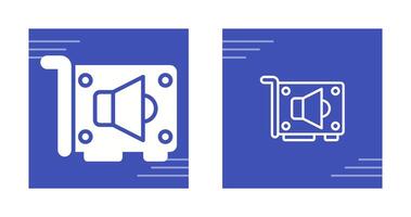 Sound Card Vector Icon