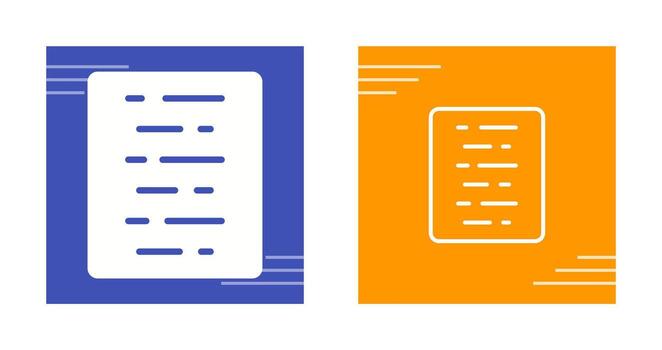 documento alinear centrar vector icono