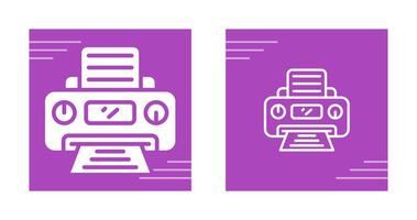 icono de vector de impresora