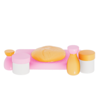 Happy Mother's day , dough on transparent background, 3D Rendering png