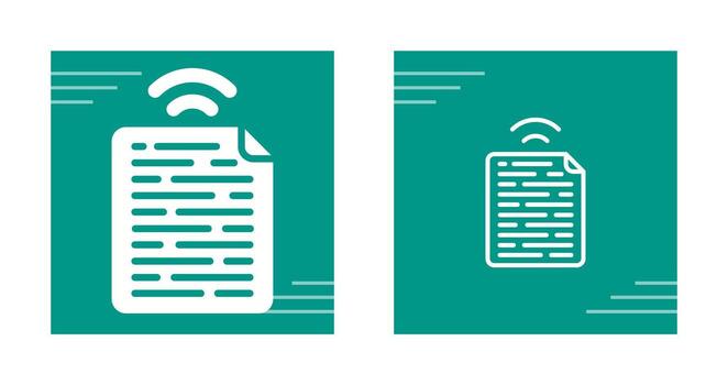 Document Vector Icon