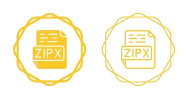 ZIPX Vector Icon