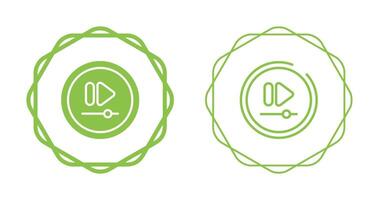 Video Fast Forward Button Vector Icon