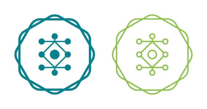 Network Analysis Vector Icon