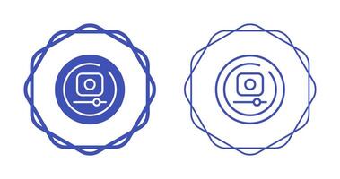 Video Record Circle Vector Icon