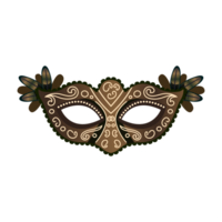 grappig carnaval masker PNG