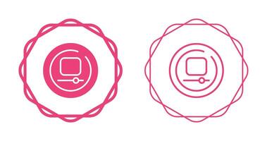 Video Stop Circle Vector Icon