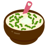 Cendol indonesian traditional food png