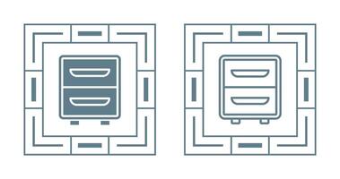 File Cabinet Vector Icon