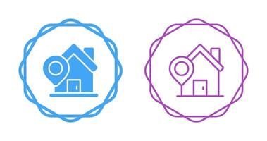 Home Location Vector Icon