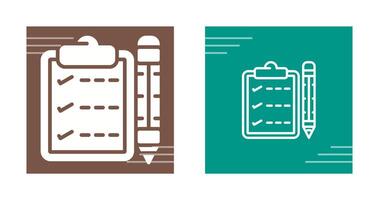 Writing pad Vector Icon