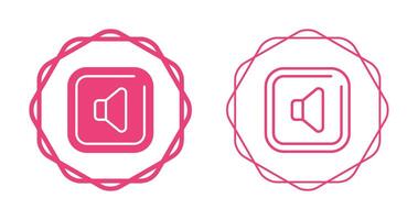 Speaker Square Vector Icon