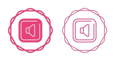 Speaker Square Vector Icon