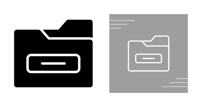 File Folder Vector Icon