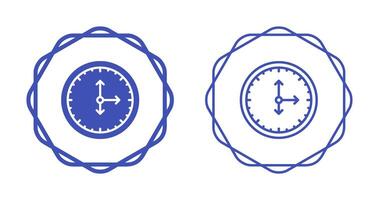 Clock Vector Icon