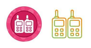 Two way Radio Vector Icon