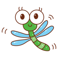 libélula desenho animado rabisco png