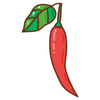 Pimenta desenho animado rabisco png