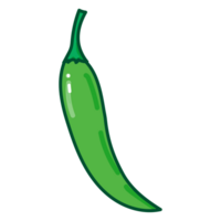 Pimenta desenho animado rabisco png