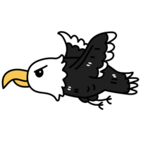 eagle cartoon doodle png