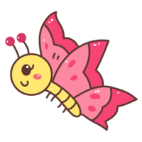 butterfly cartoon doodle png