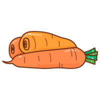 carota cartone animato scarabocchio png