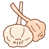 garlic cartoon doodle png