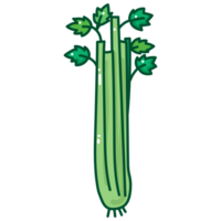 celery cartoon doodle png